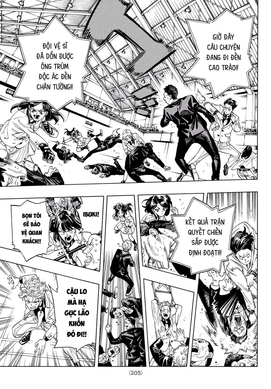 Vệ sĩ của Akabane Honeko Chapter 61 - TC Truyện
