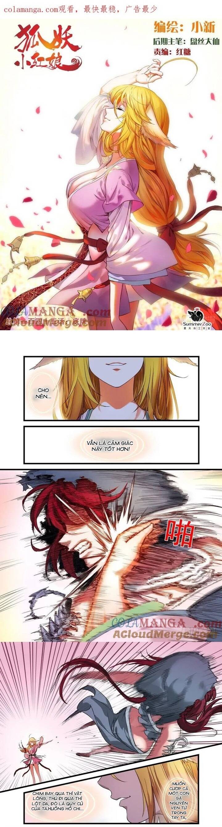 Hồ Yêu Tiểu Hồng Nương Chapter 145 - TC Truyện