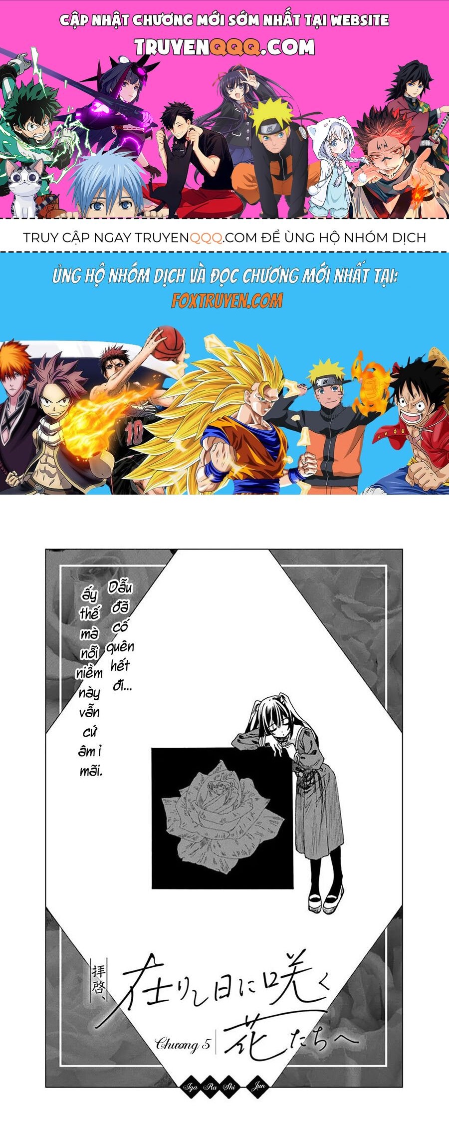Haikei, Arishi Hi Ni Saku Hanatachi E 5