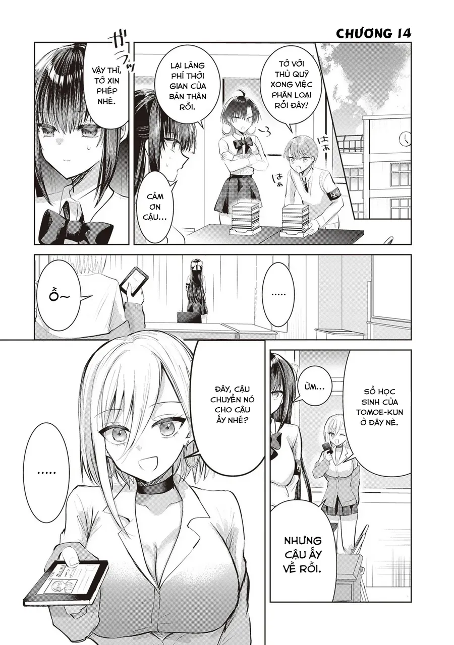 Kotowarenai Kaichou Wa Tomoe-Kun Ni Dake Shite Agetai 14