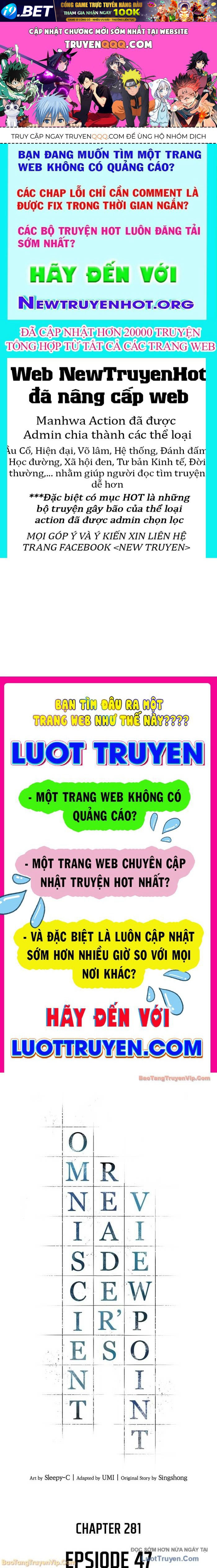 Toàn Trí Độc Giả [Chap 281-287]