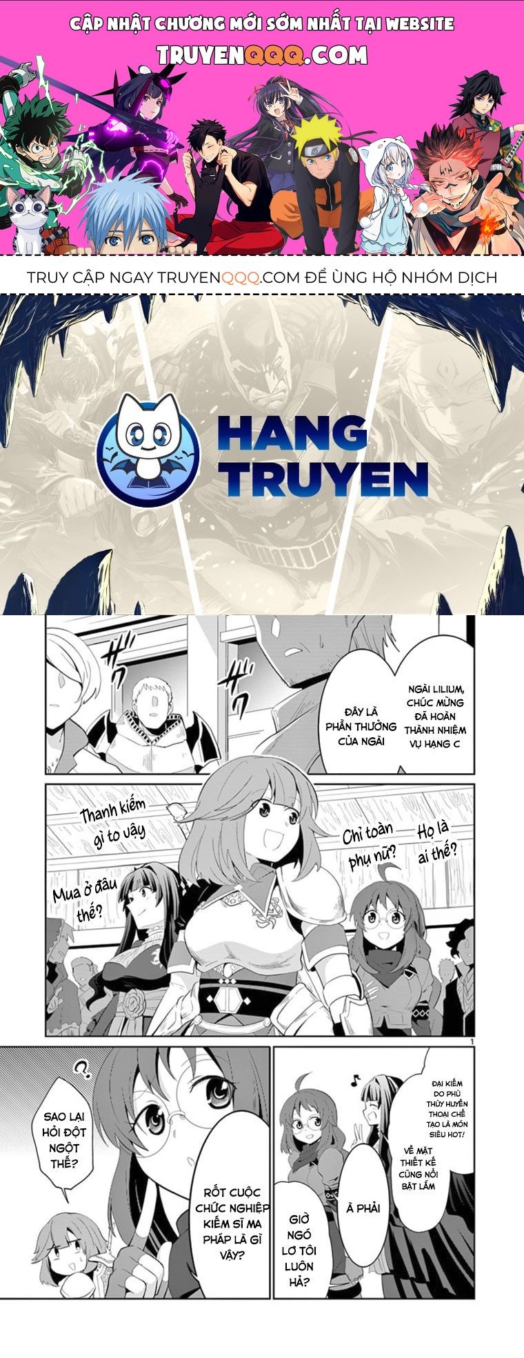 Bị Tên Đội Trưởng Trọng Nam Khinh Nữ Đá Khỏi Nhóm Tôi Bèn Hợp Tác Cùng Nữ Pháp Sư Huyền Thoại! [Chap 1-31.5]