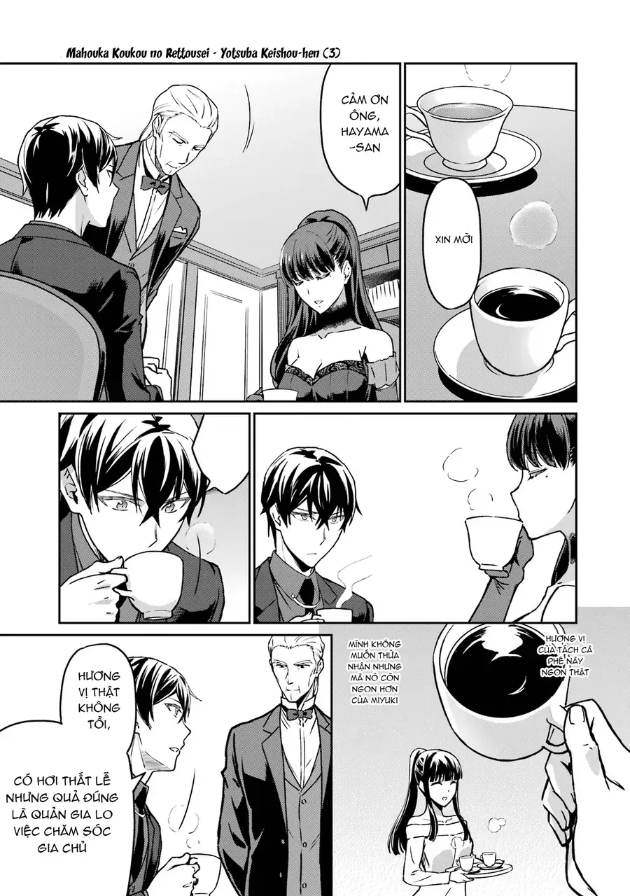 Mahouka Koukou No Rettousei - Yotsuba Keishou-Hen [Chap 1-19]