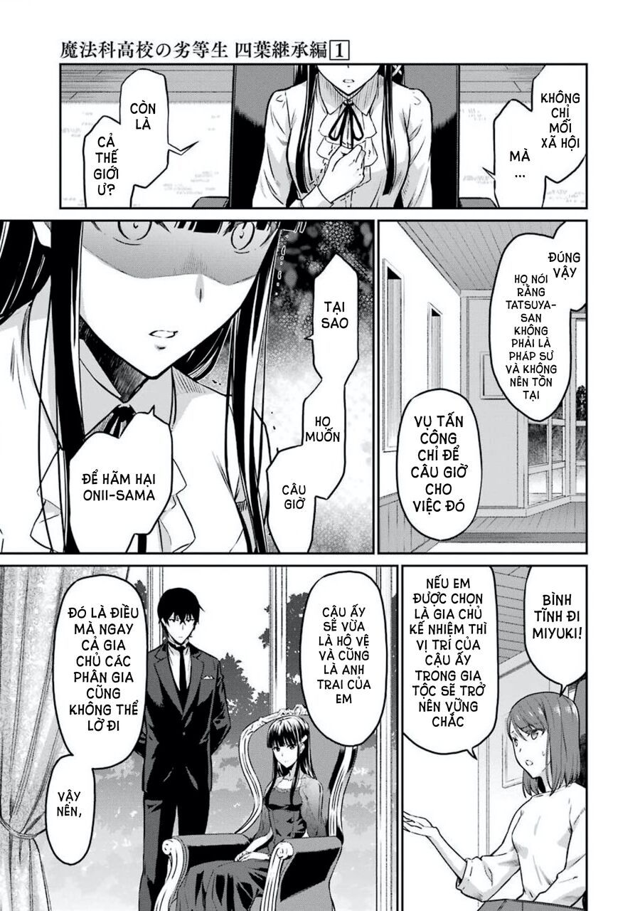 Mahouka Koukou No Rettousei - Yotsuba Keishou-Hen [Chap 1-19]