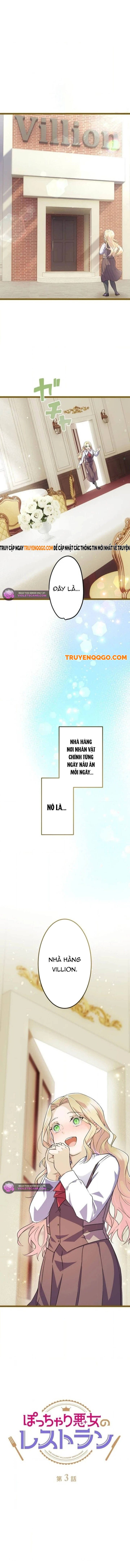 Nhà Hàng Của Nữ Phản Diện Mũm Mĩm [Chap 1-5]