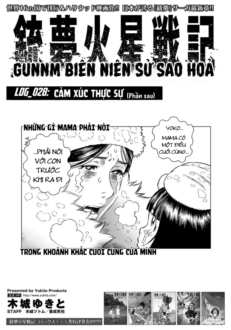 Thiên Thần Chiến Binh Alita Biên Niên Sử Sao Hoả [Chap 28-29]