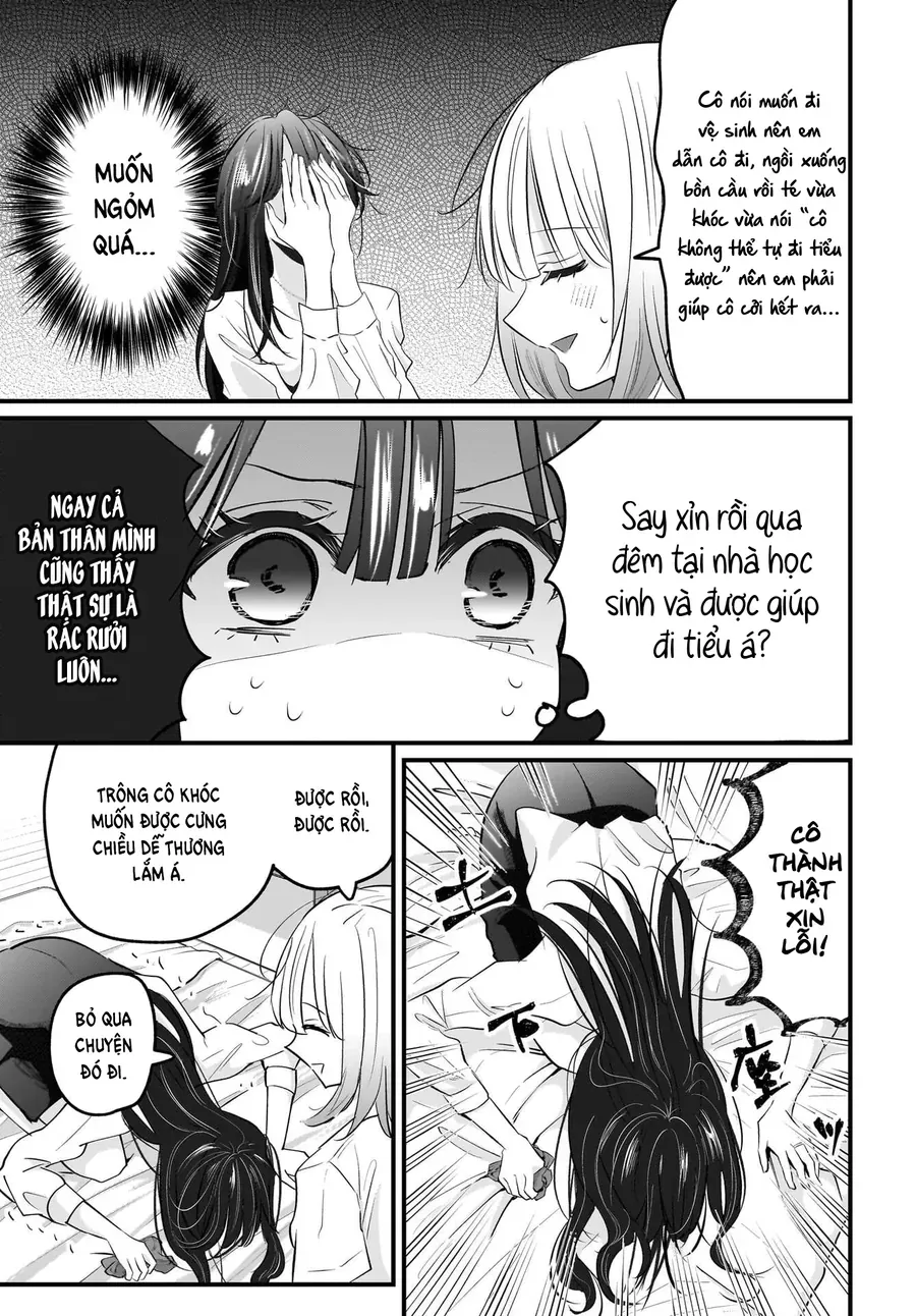 Hitodzuma Kyoushi Ga Oshiego No Joshi Koukousei Ni Do Hamari Suru Hanashi [Chap 3]