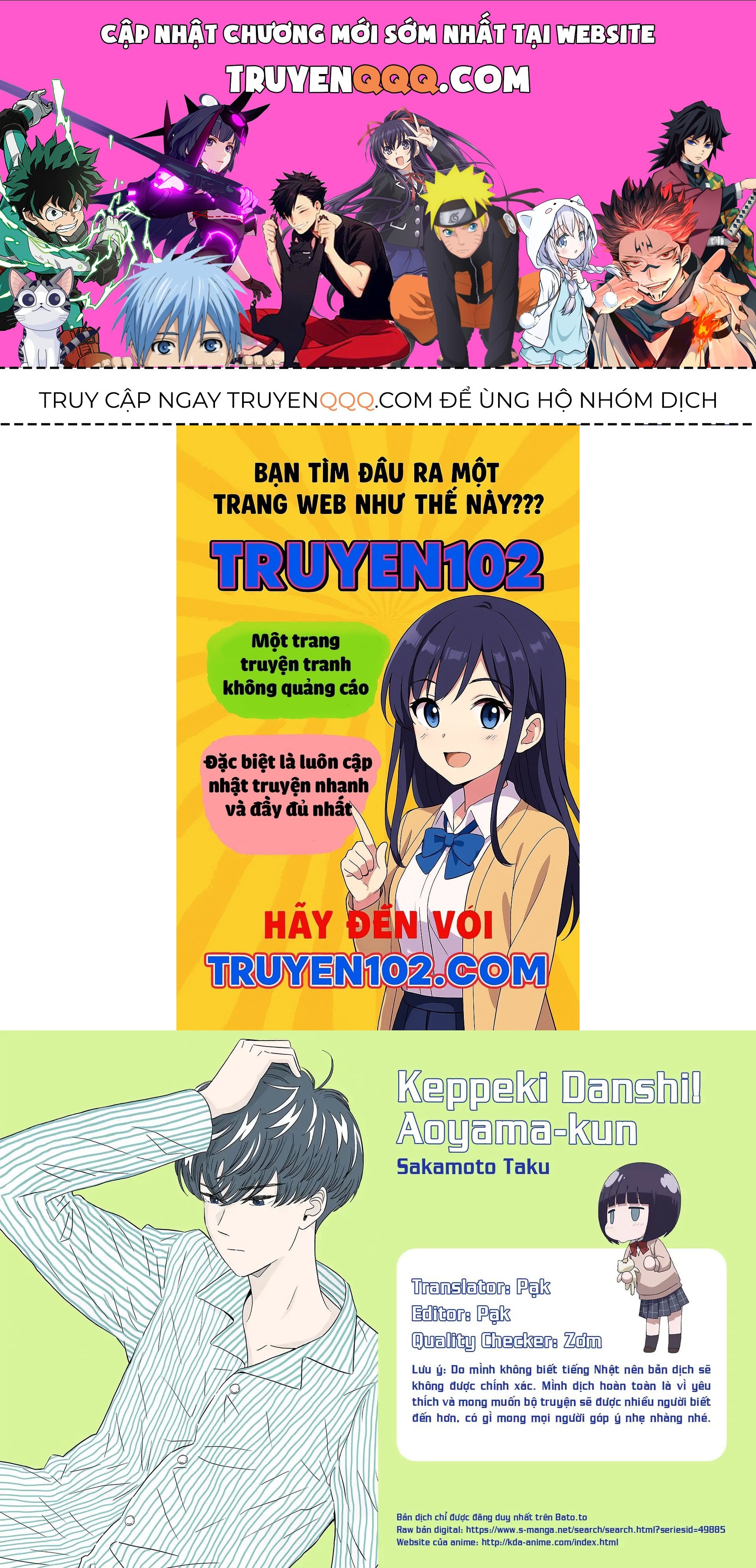 Chàng Trai Sạch Sẽ! Aoyama-Kun [Chap 62-63]