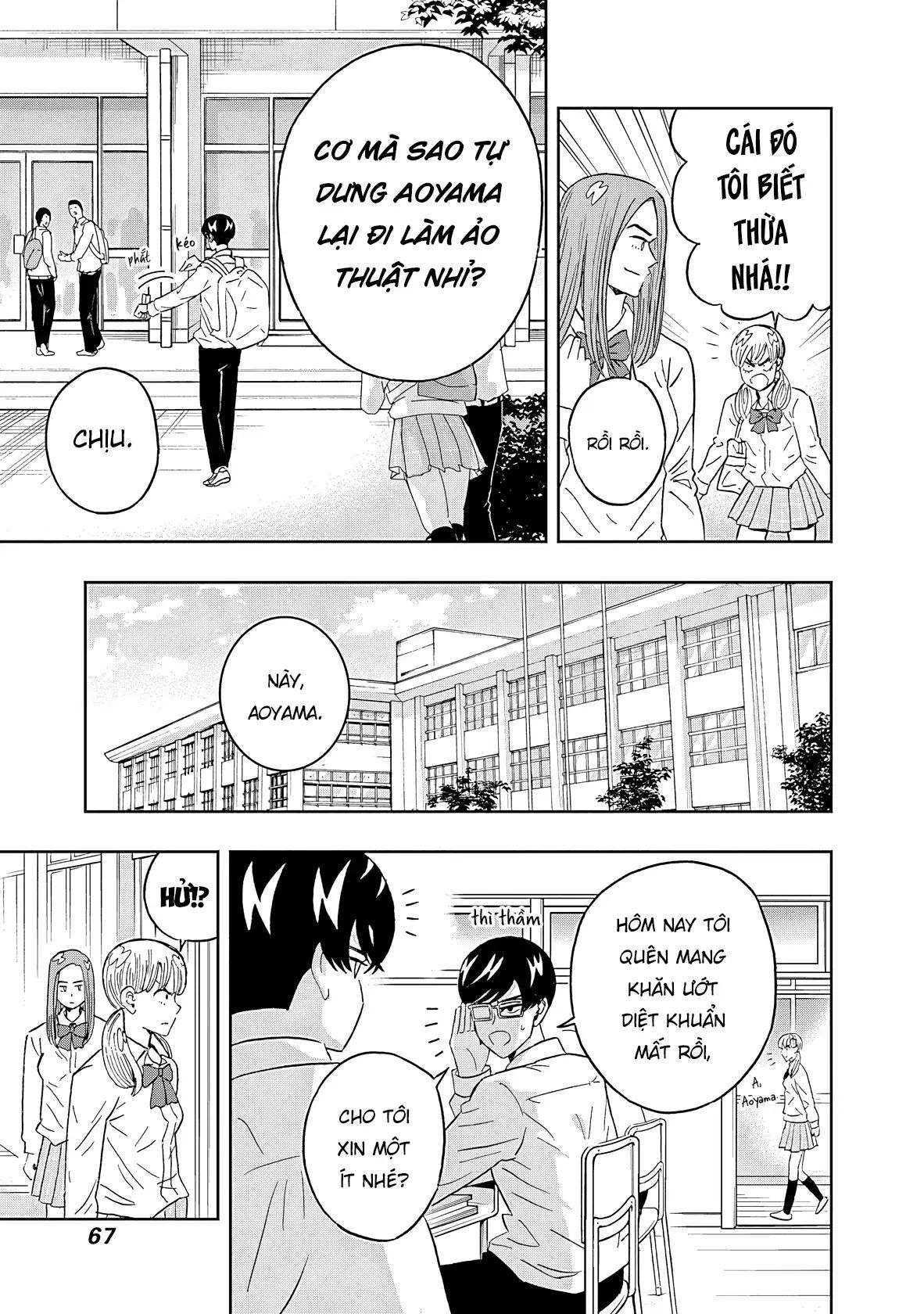 Chàng Trai Sạch Sẽ! Aoyama-Kun [Chap 62-63]