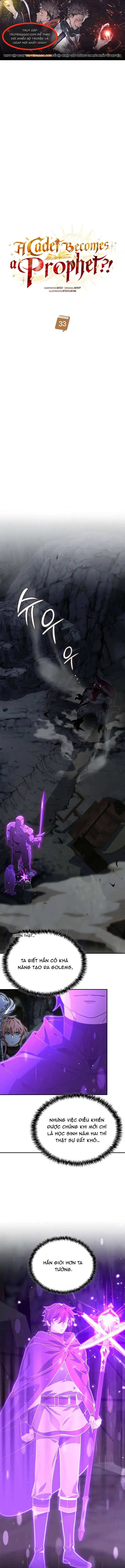 Trở Thành Thiên Tài Tiên Tri Của Học Viện [Chap 33]