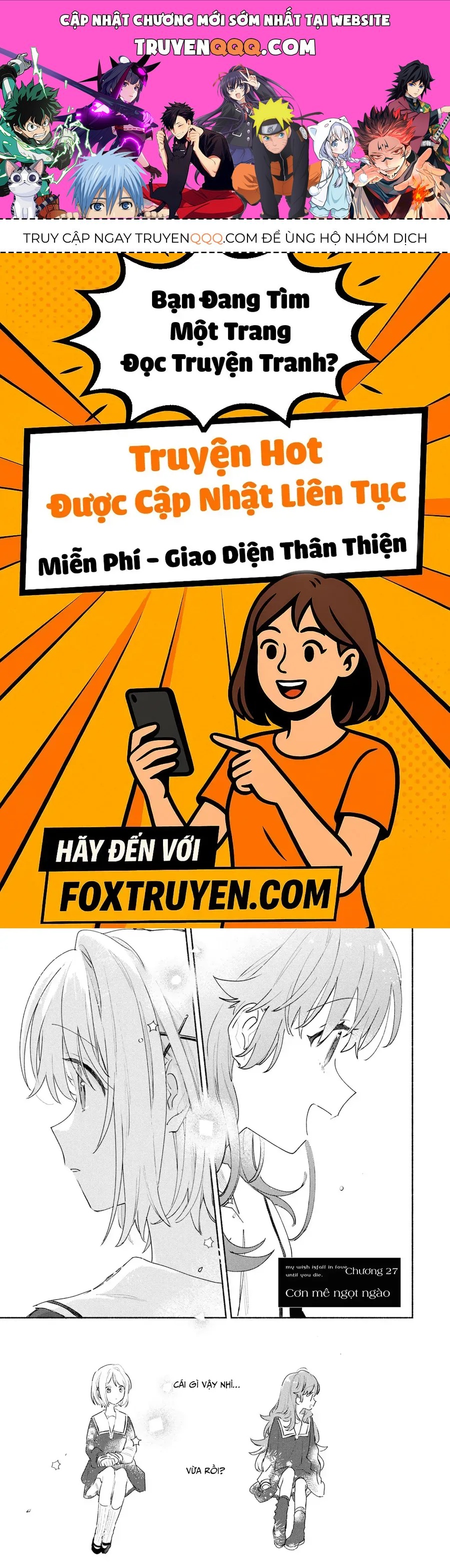 My Wish Is To Fall In Love Until You Die [Chap 26-30]