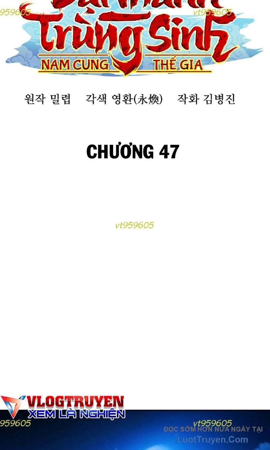 Đại Thánh Trùng Sinh Nam Cung Thế Gia [Chap 47]