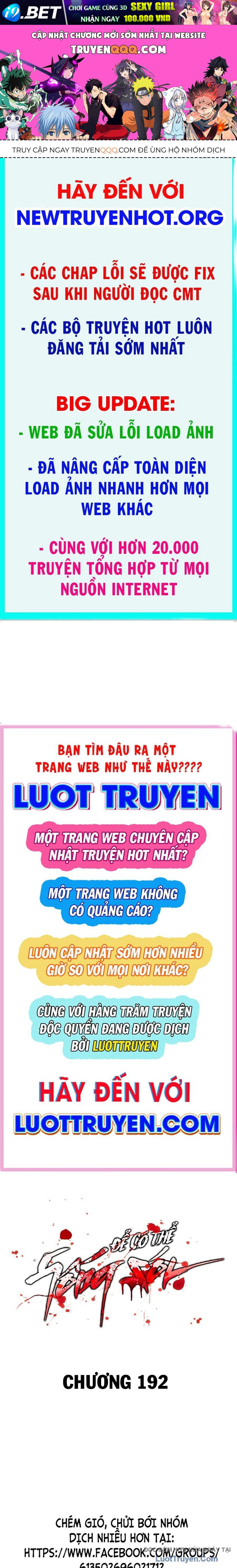 Để Có Thể Sống Sót [Chap 192]