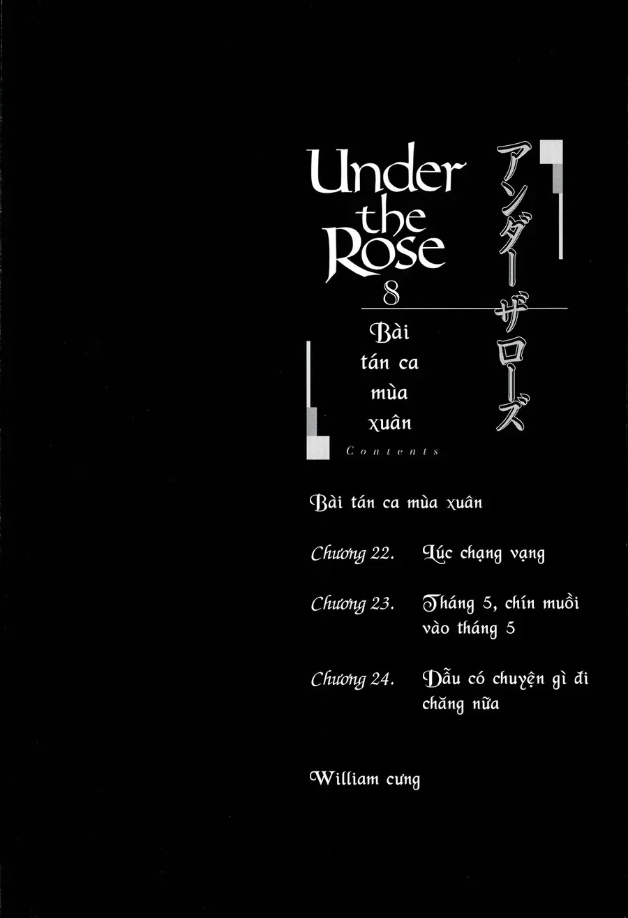 Under The Rose - Phần Truyện Mùa Xuân [Chap 22]