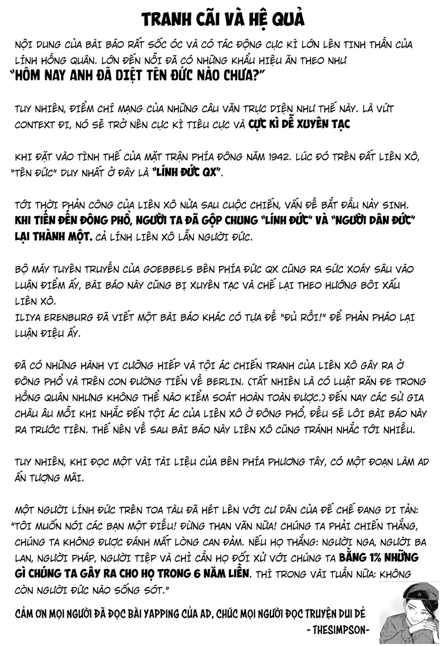 Hỡi Các Chị Em Nhắm Thẳng Quân Thù Mà Bắn. [Chap 11]