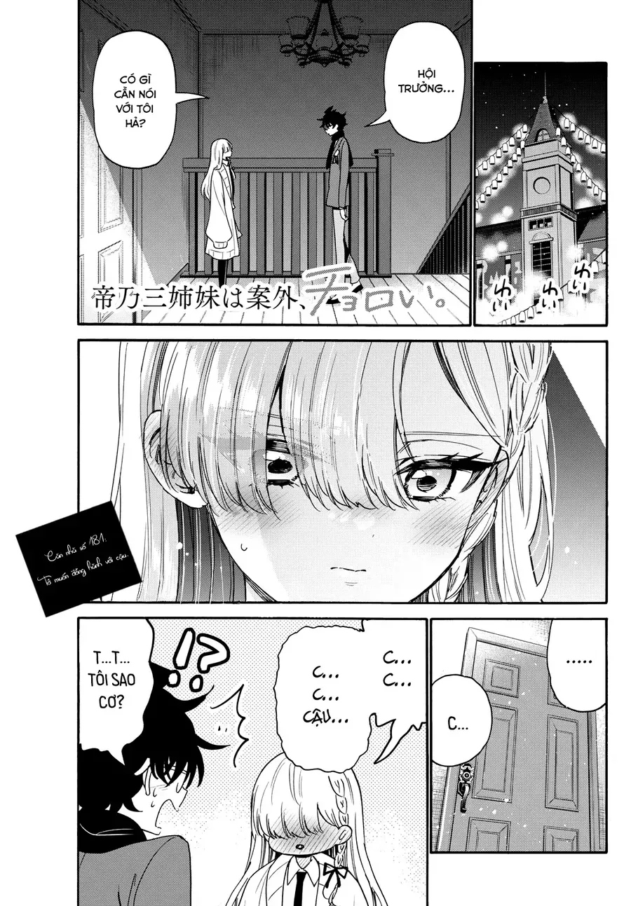 Ba Chị Em Nhà Mikadono Dễ Đối Phó Thật Đấy [Chap 181]