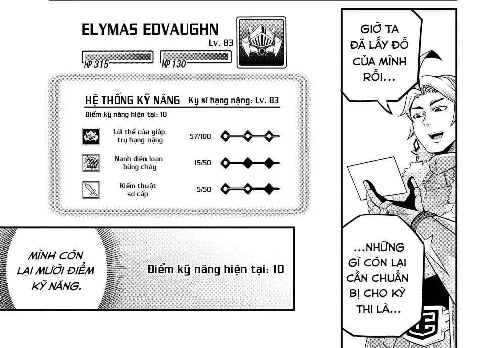 Kỵ Sĩ Chuyển Sinh Bị Lưu Đày Trở Nên Bất Bại Nhờ Trò Chơi [Chap 128-132]