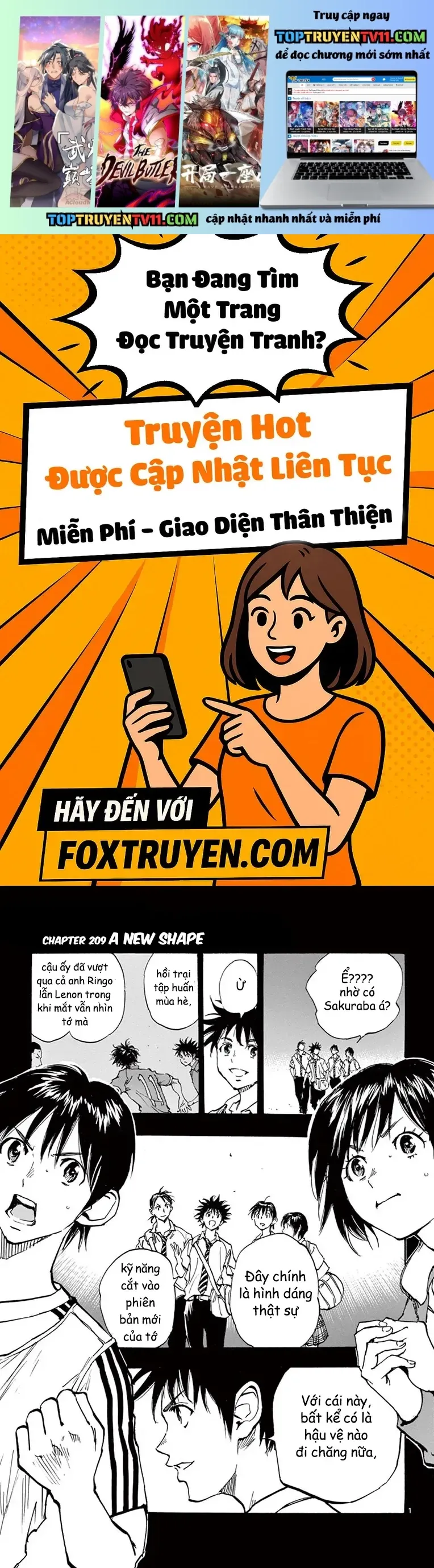 Be Blues! - Ao Ni Nare Chap 209 - Next Chap 208