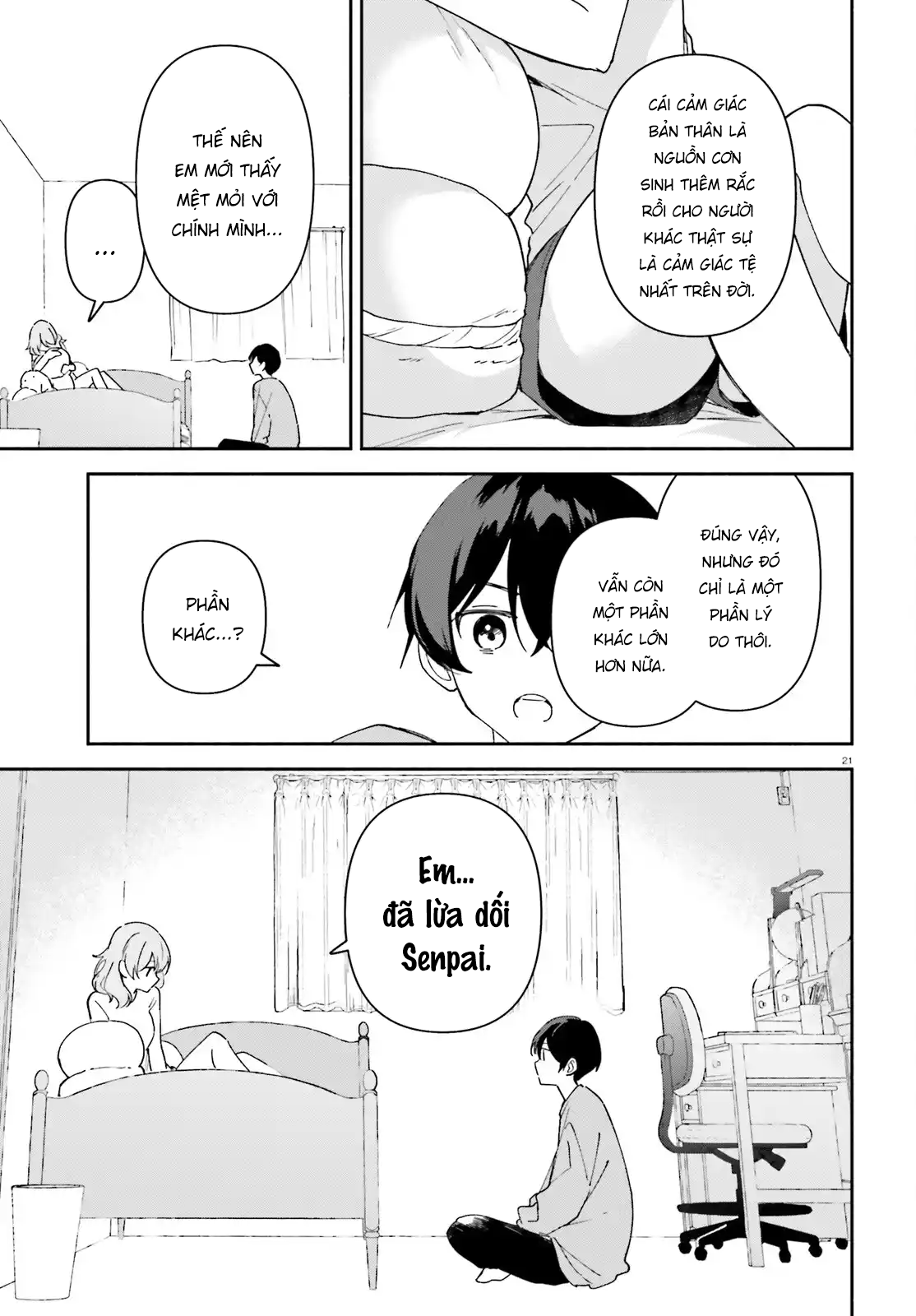 Trị chứng mất ngủ bằng ASMR cùng nhỏ đàn em tinh nghịch~ Chap 8 - Next Chap 7