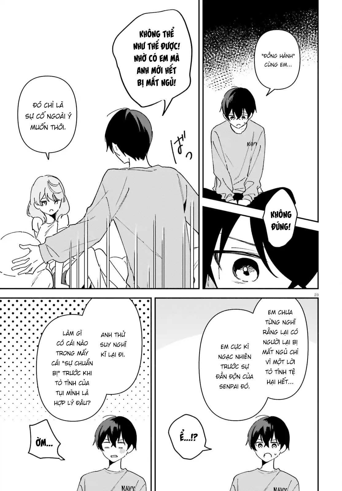 Trị chứng mất ngủ bằng ASMR cùng nhỏ đàn em tinh nghịch~ Chap 8 - Next Chap 7