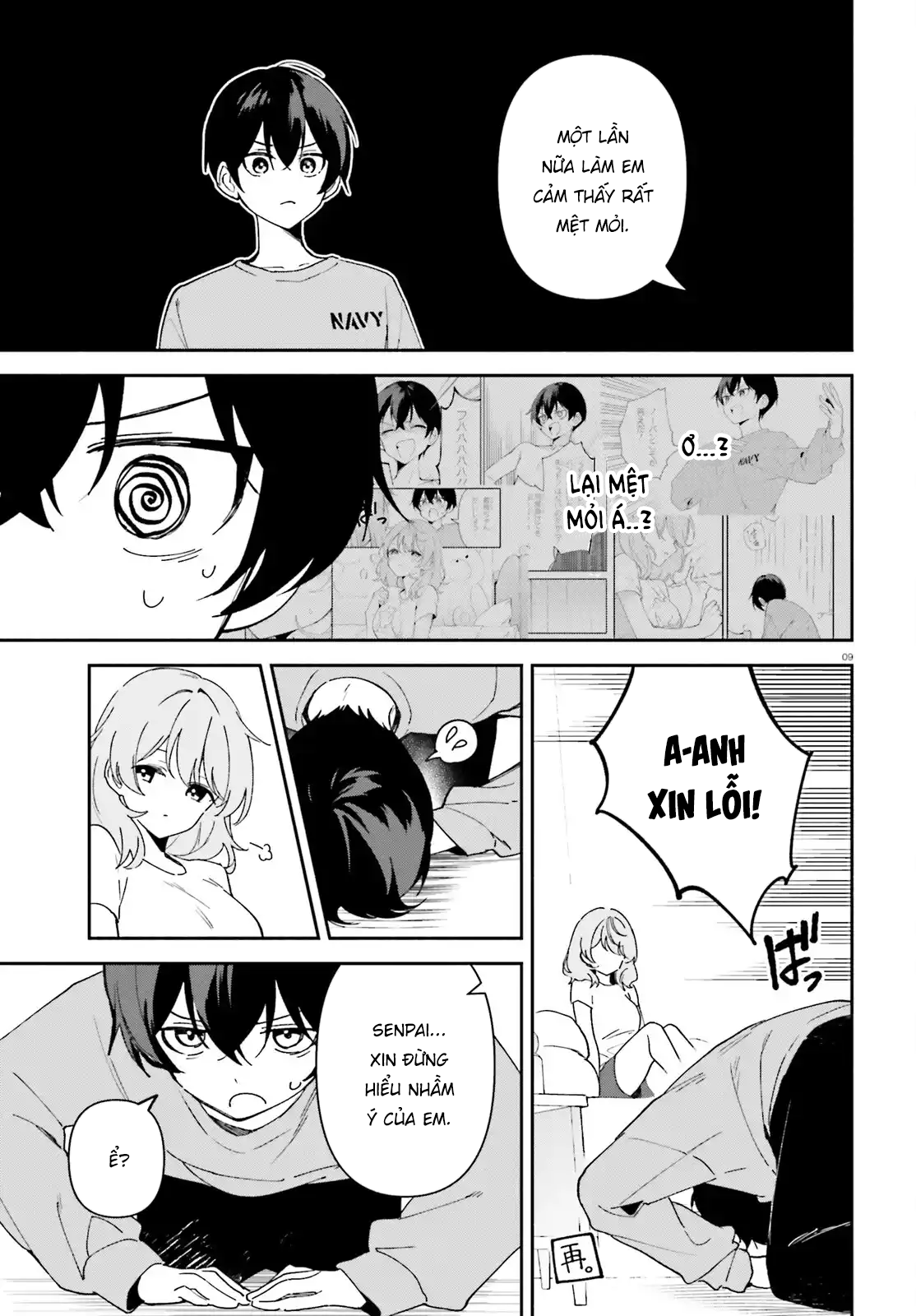 Trị chứng mất ngủ bằng ASMR cùng nhỏ đàn em tinh nghịch~ Chap 8 - Next Chap 7