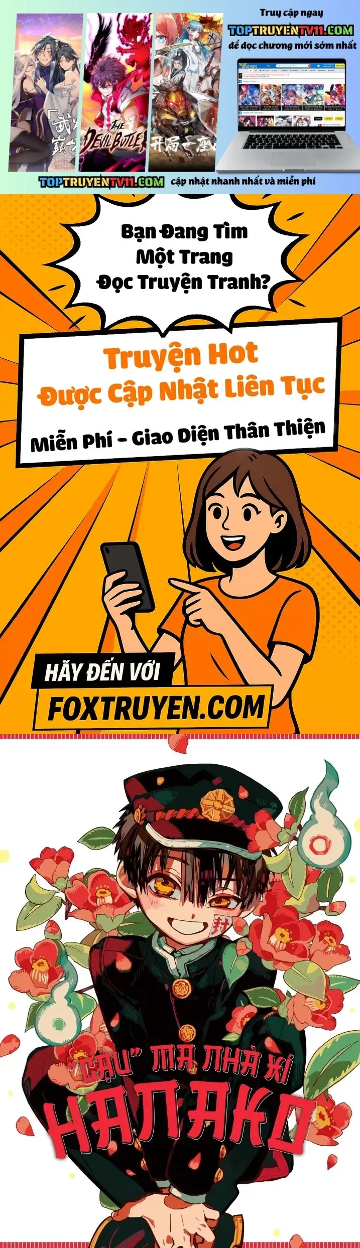 Hanako-Kun Nhà Xí [Chap 111]