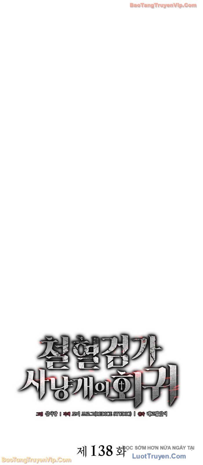 Thiết Huyết Kiếm Sĩ Hồi Quy [Chap 138]