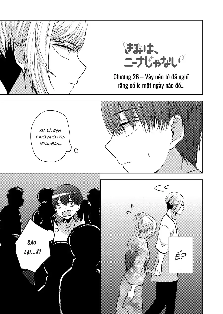 Kimi wa Nina Janai! Chap 26 - Next Chap 25