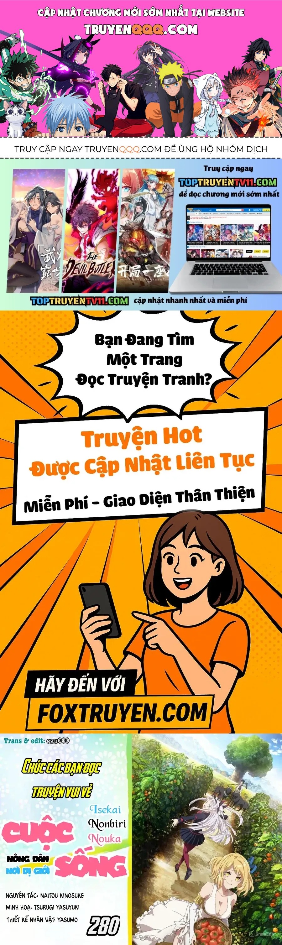 Cuộc Sống Thong Dong Ở Dị Thế Giới Chap 280 - Next Chap 279
