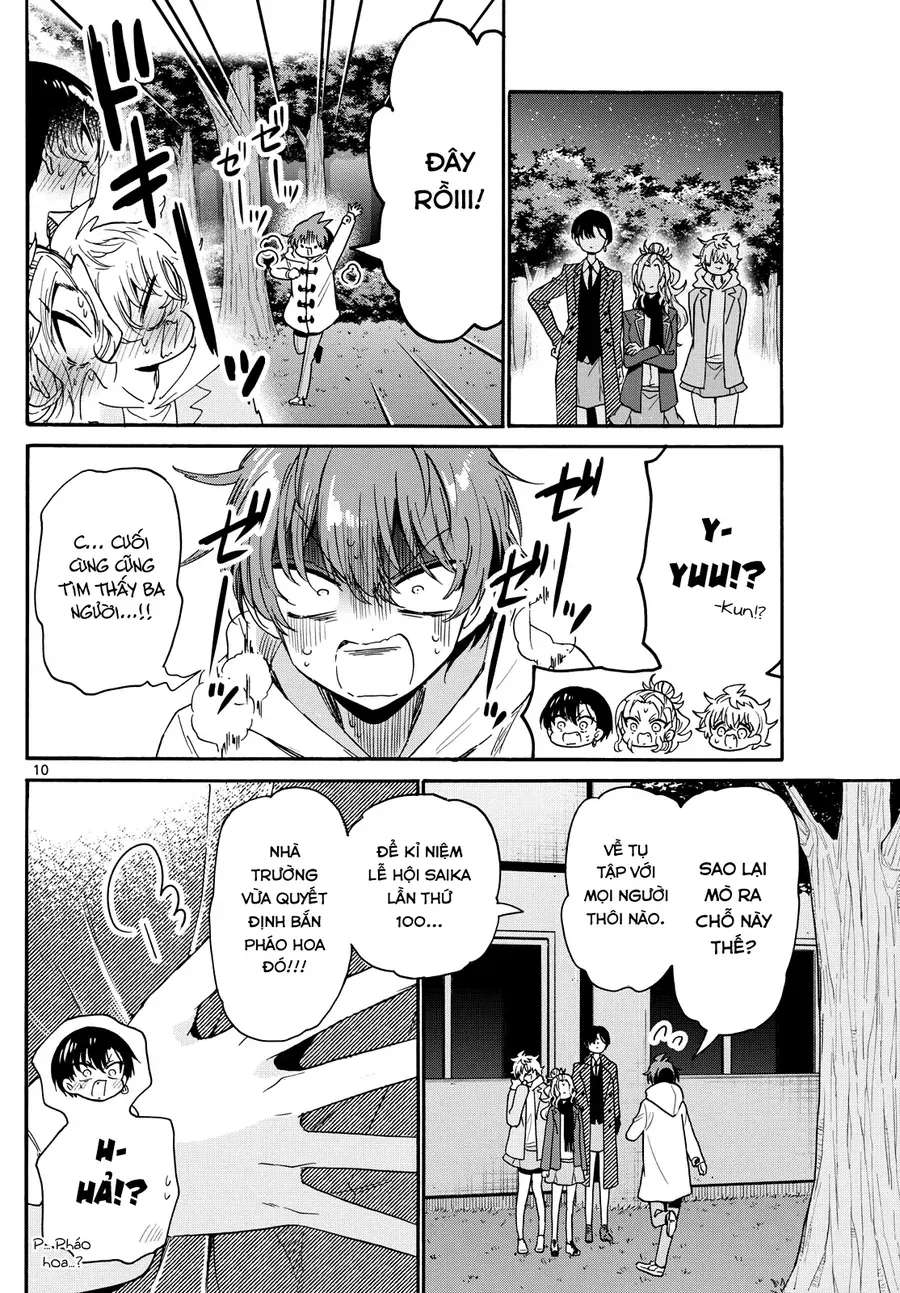 Ba Chị Em Nhà Mikadono Dễ Đối Phó Thật Đấy Chap 182 - Next Chap 181