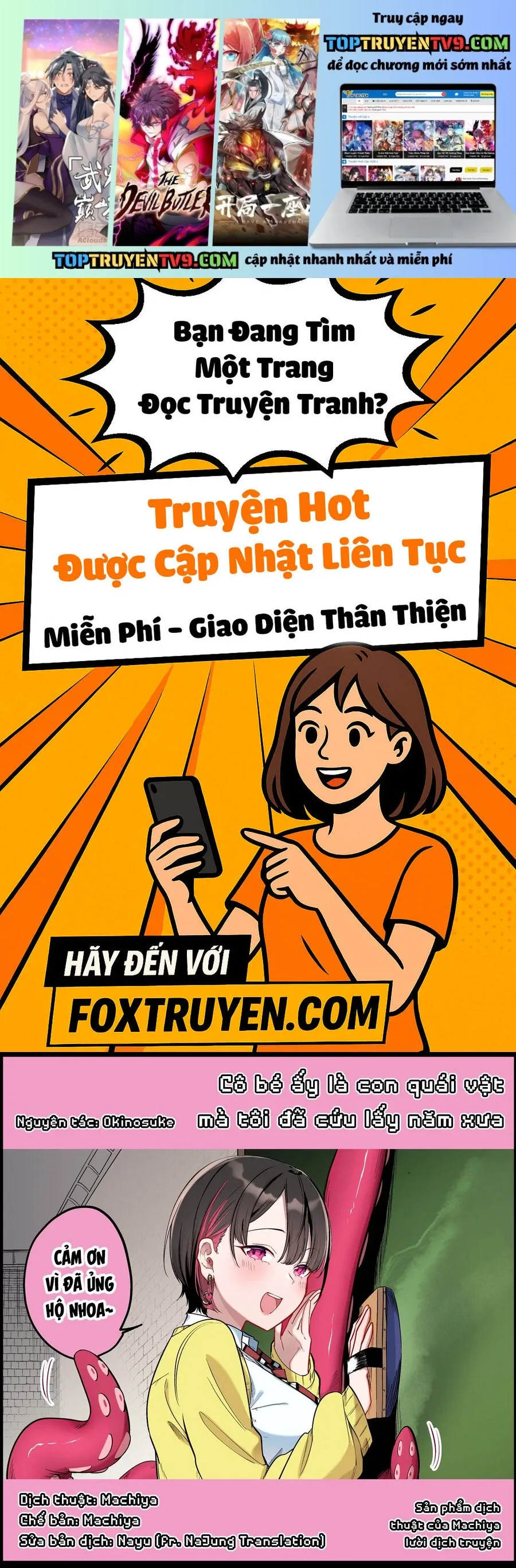 Con Quái Vật Mà Tôi Dạy Dỗ Năm Xưa Đã Hóa Thành Một Thiếu Nữ Xinh Đẹp Và Đến Gặp Tôi. Chap 34 - Next Chap 33