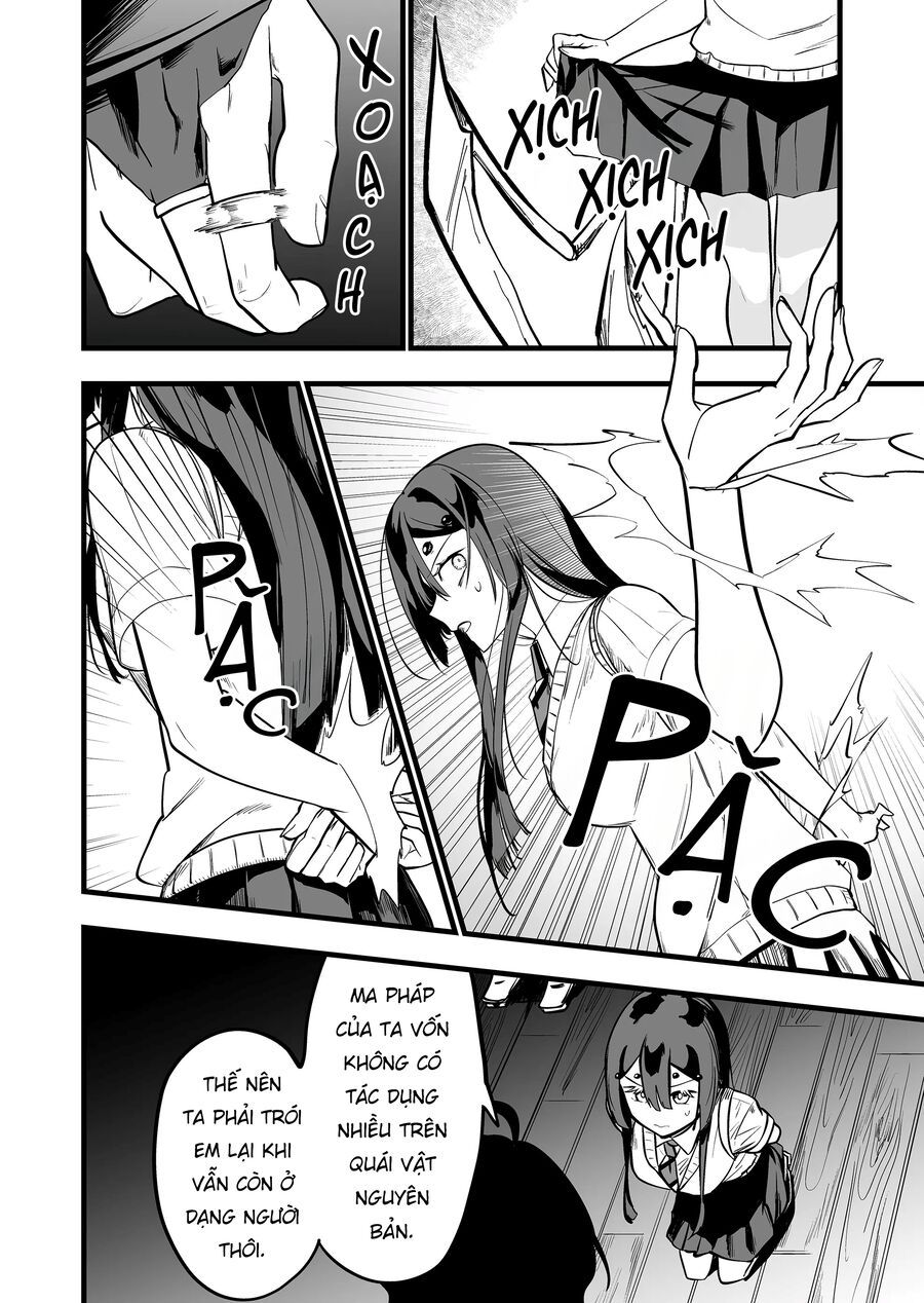 Con Quái Vật Mà Tôi Dạy Dỗ Năm Xưa Đã Hóa Thành Một Thiếu Nữ Xinh Đẹp Và Đến Gặp Tôi. Chap 34 - Next Chap 33