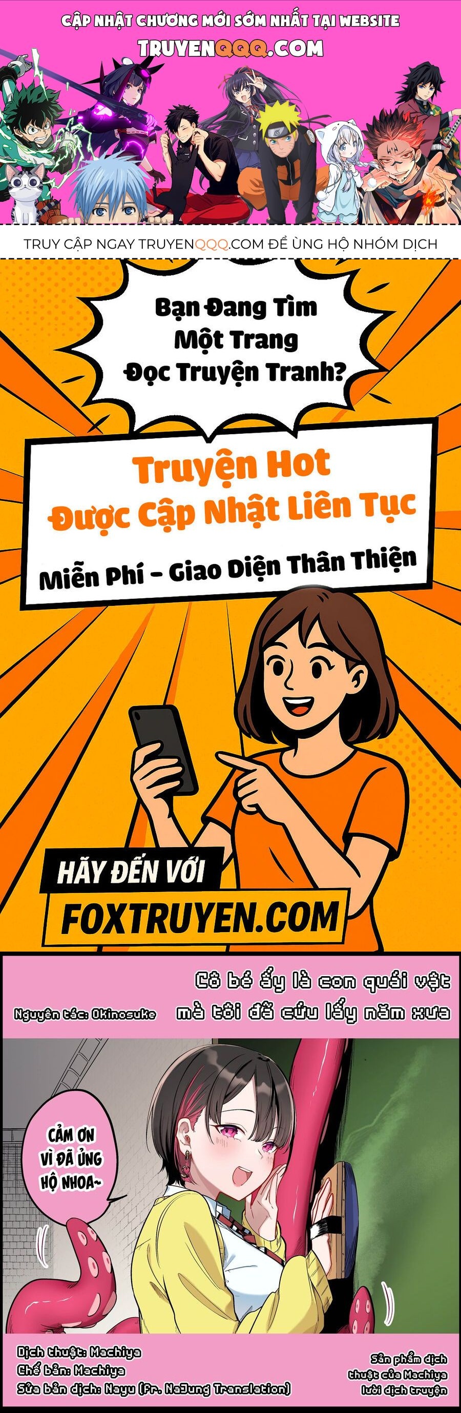 Con Quái Vật Mà Tôi Dạy Dỗ Năm Xưa Đã Hóa Thành Một Thiếu Nữ Xinh Đẹp Và Đến Gặp Tôi. Chap 35 - Next Chap 34