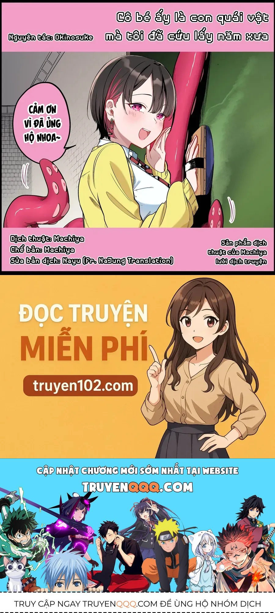 Con Quái Vật Mà Tôi Dạy Dỗ Năm Xưa Đã Hóa Thành Một Thiếu Nữ Xinh Đẹp Và Đến Gặp Tôi. Chap 36 - Next Chap 35