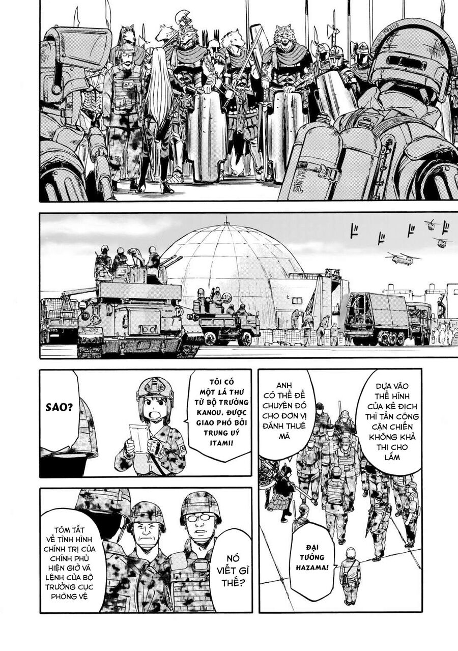 Gate - Jietai Kare no Chi nite, Kaku Tatakeri Chap 142 - Next Chap 141