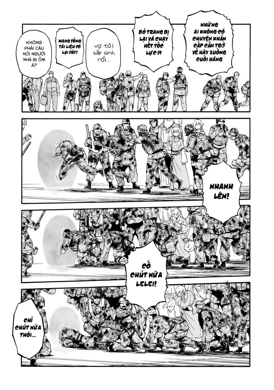 Gate - Jietai Kare no Chi nite, Kaku Tatakeri Chap 142 - Next Chap 141