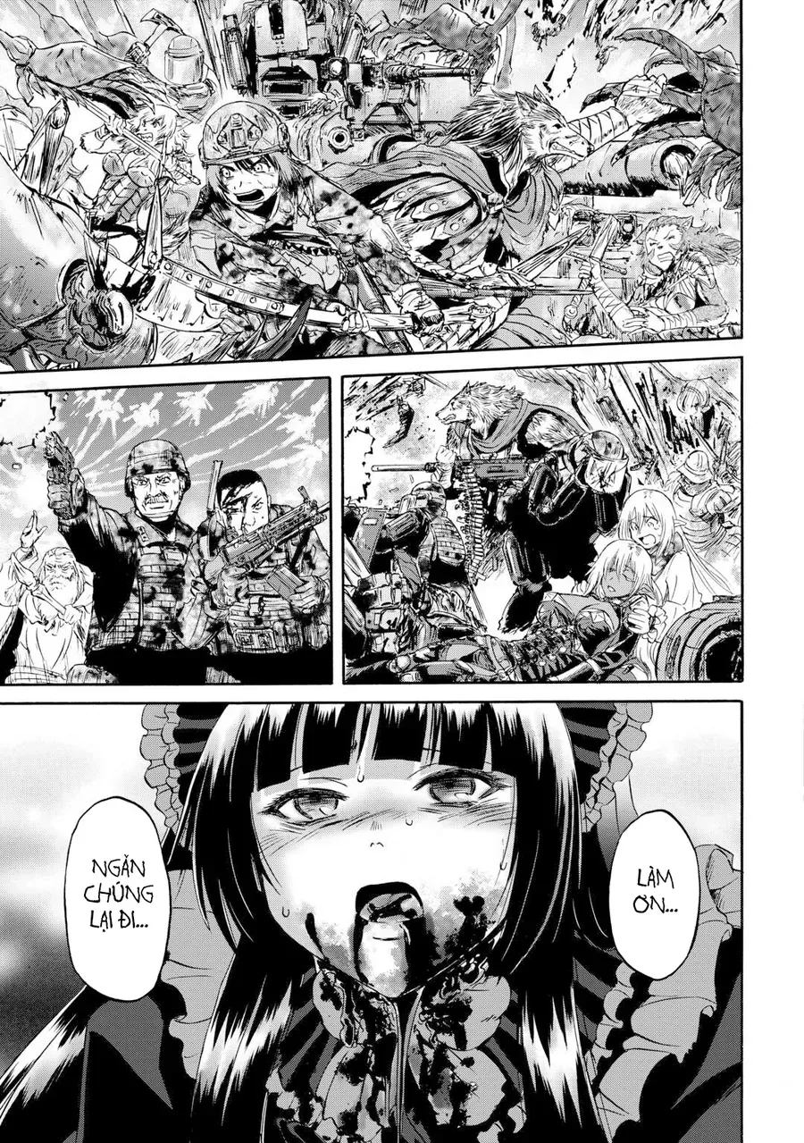 Gate - Jietai Kare no Chi nite, Kaku Tatakeri Chap 143 - Next Chap 142.5