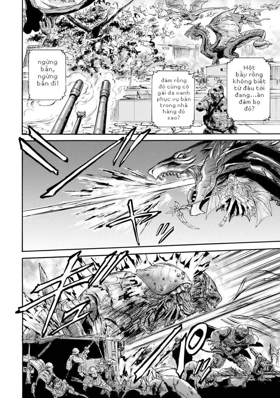 Gate - Jietai Kare no Chi nite, Kaku Tatakeri Chap 143 - Next Chap 142.5