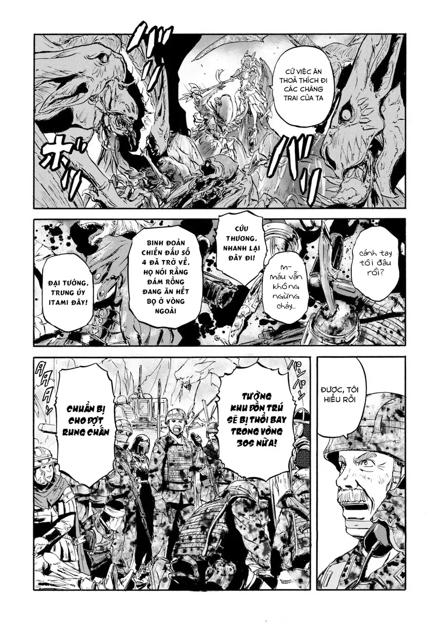 Gate - Jietai Kare no Chi nite, Kaku Tatakeri Chap 143 - Next Chap 142.5