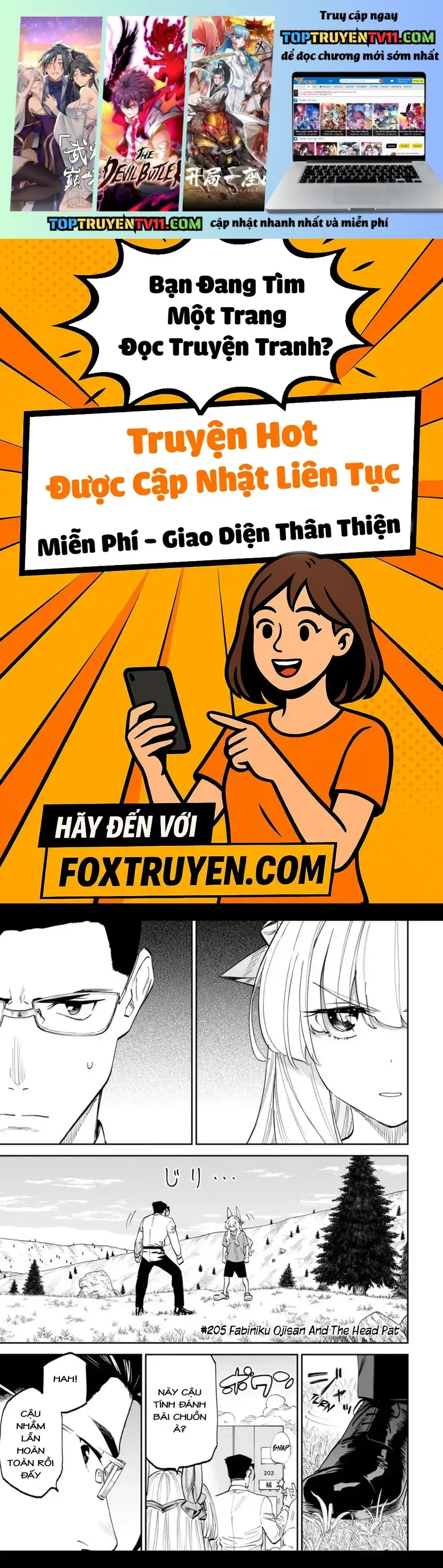 Fantasy Bishoujo Juniku Ojisan To Chap 205.1 - Next Chap 204