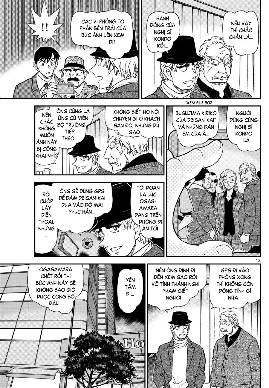 Thám Tử Conan Chap 1153 - Next Chap 1152