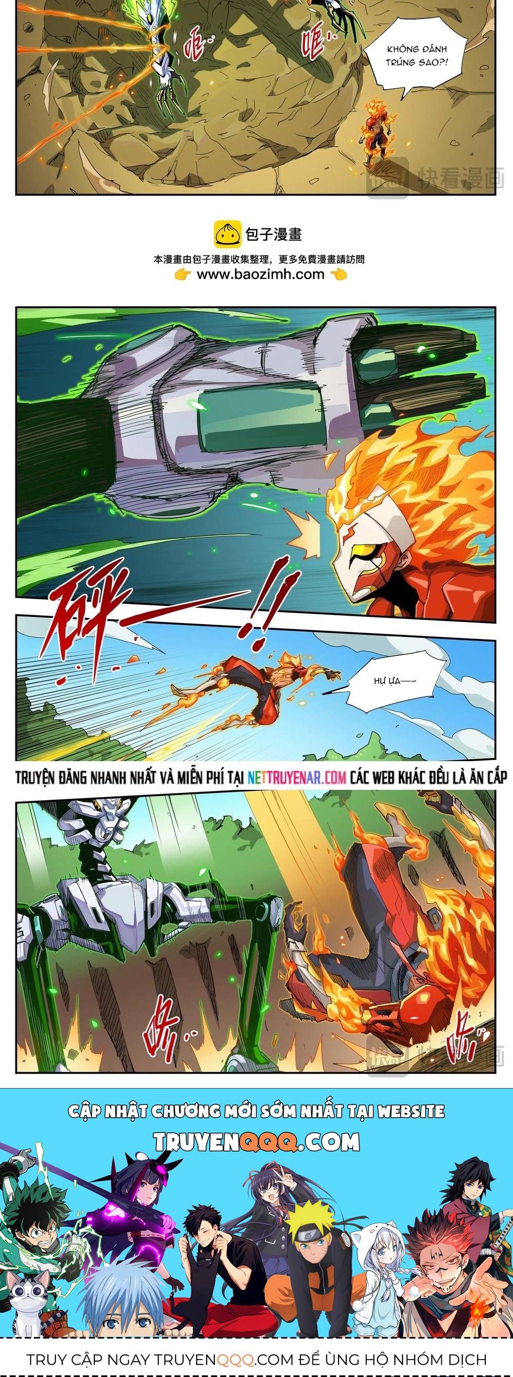 Anh Hùng Quyết Đấu Phá Không Chap 79 - Next Chap 78