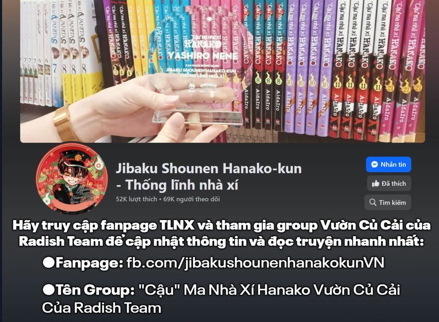 Hanako-kun sau giờ học Chap 25 - Next Chap 24