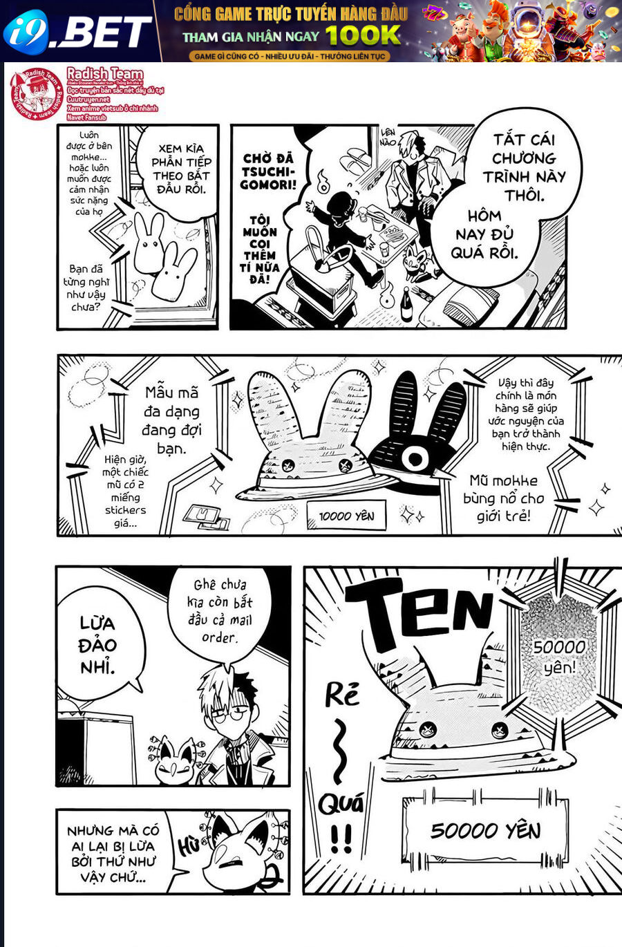 Hanako-kun sau giờ học Chap 25 - Next Chap 24