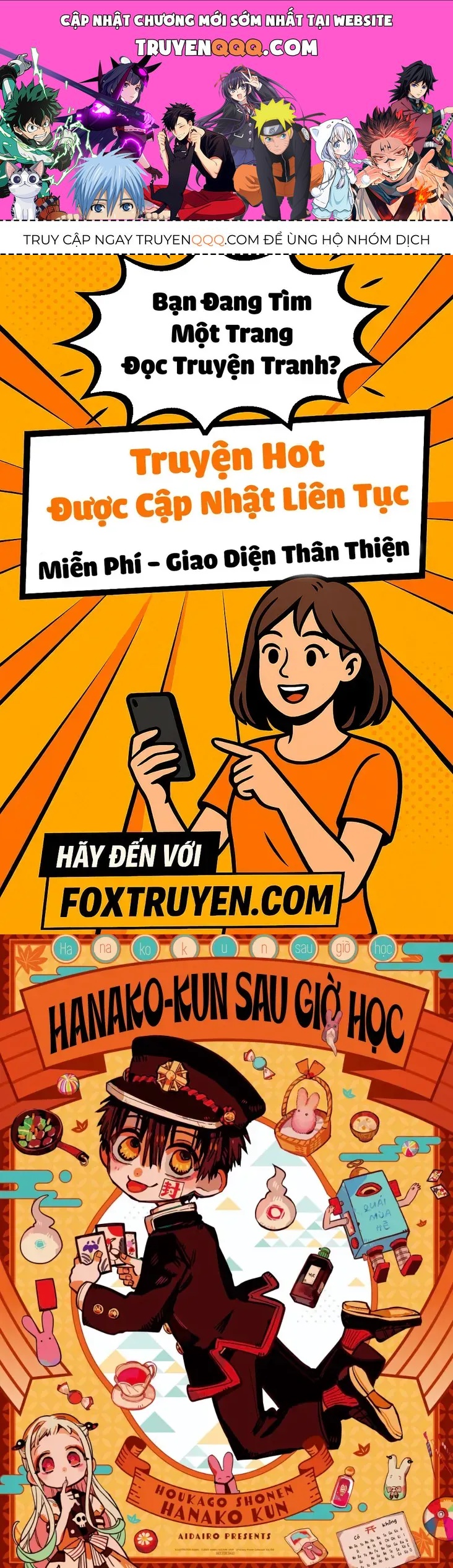 Hanako-kun sau giờ học Chap 26 - Next Chap 25