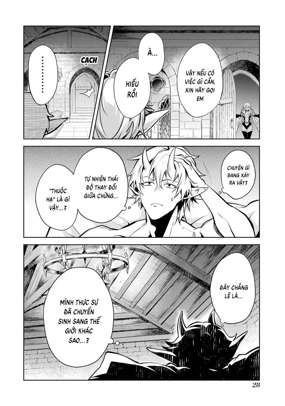 Chuyển Sinh Làm Boss Trung Cấp Chap 1