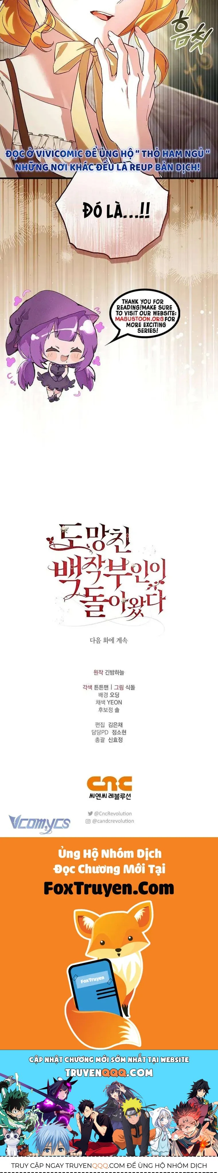 Nữ Bá Tước Bỏ Trốn Đã Quay Trở Lại Chap 22 - Next Chap 21