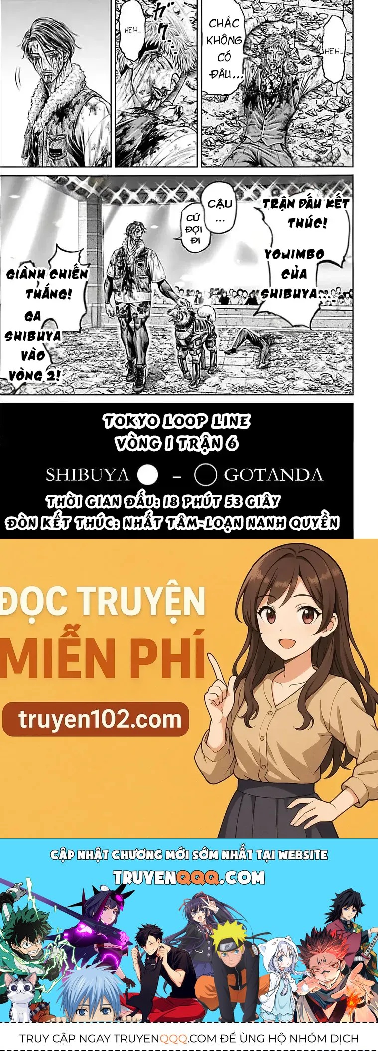 Loạn Đấu Tokyo Chap 58 - Next Chap 57