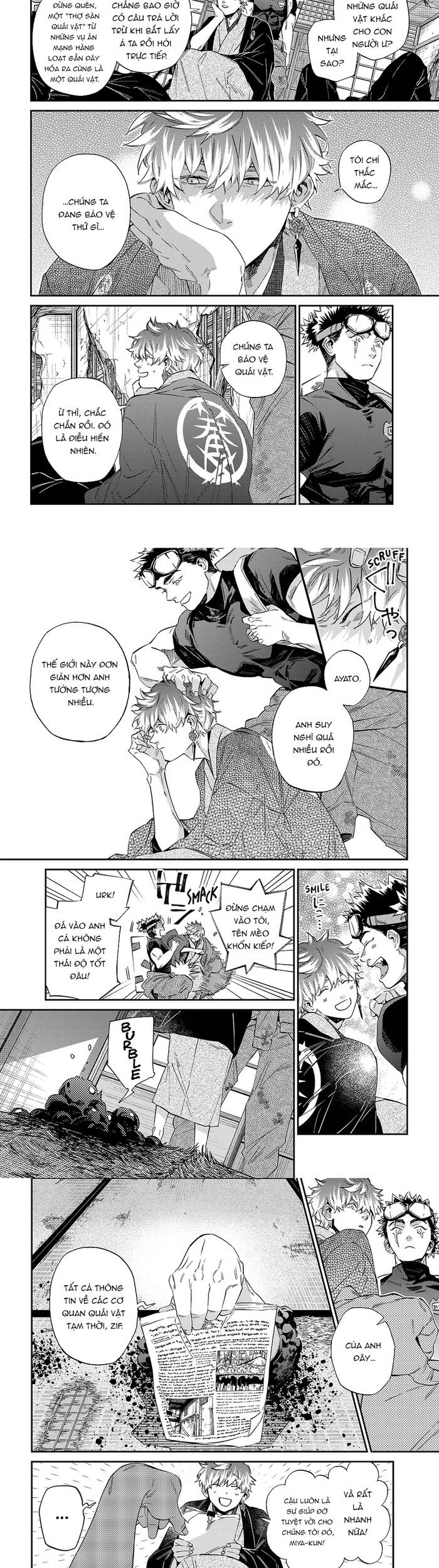 Gia Đình Quái Vật Kagari Chap 17 - Next Chap 16