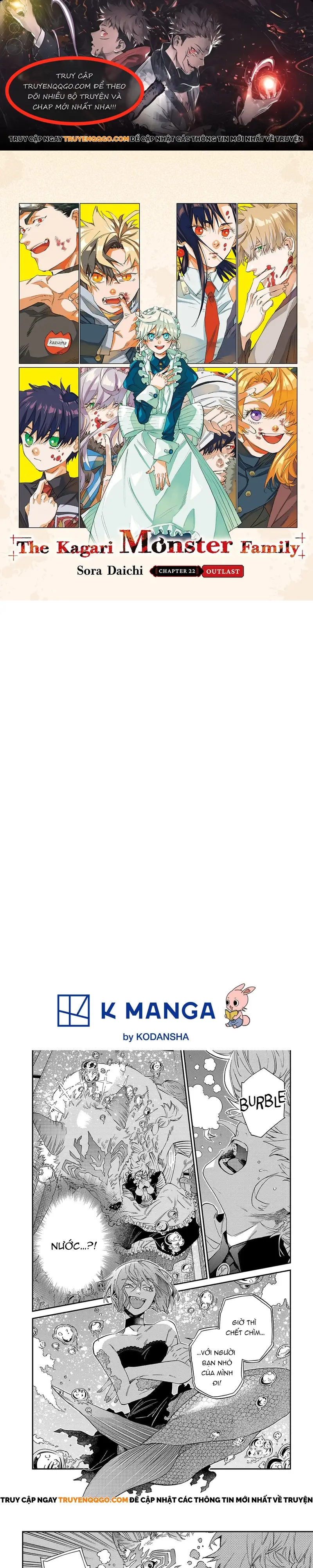 Gia Đình Quái Vật Kagari Chap 22 - Next Chap 21